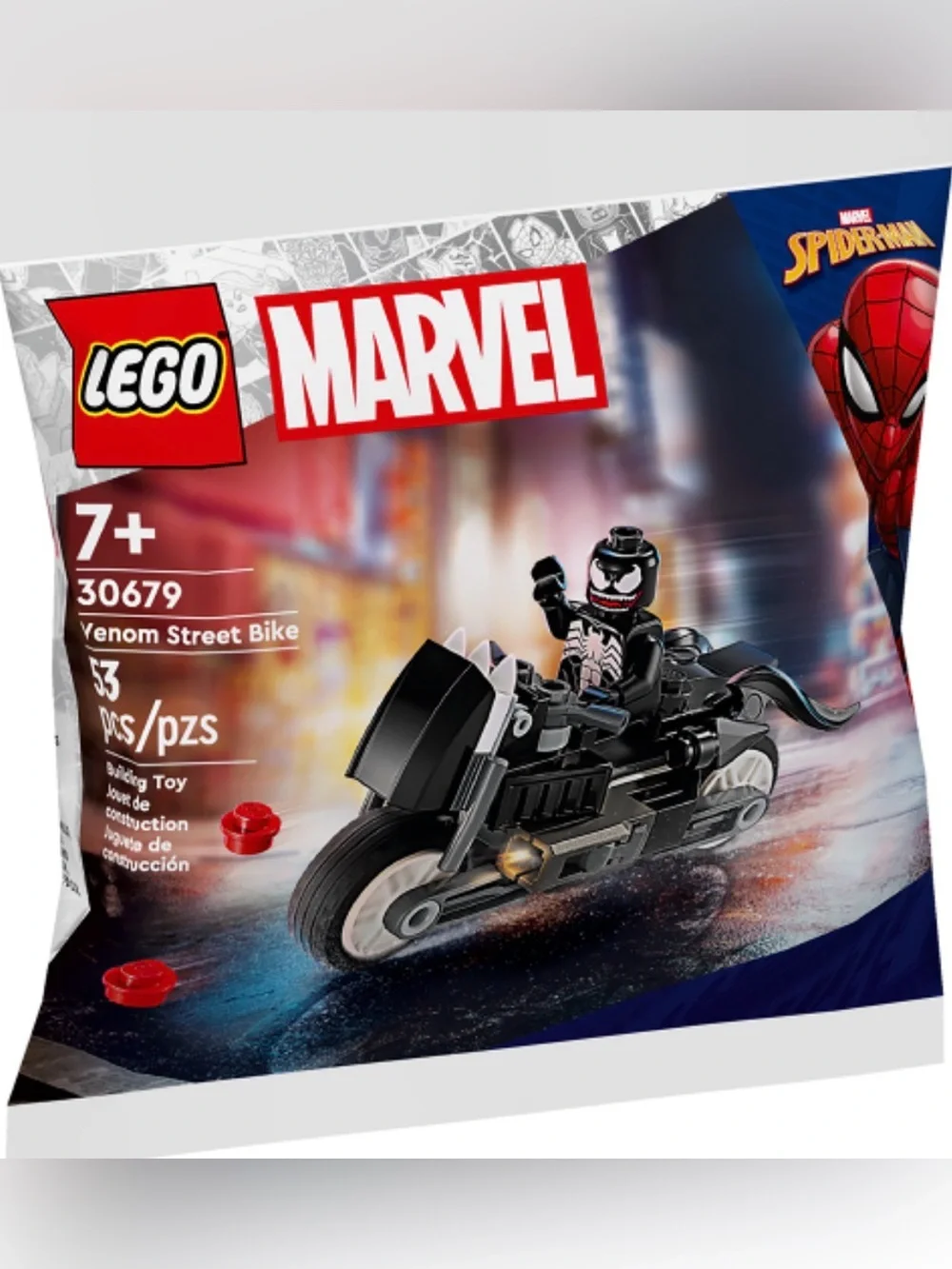 Lego Marvel Venom Bike Pack - Black